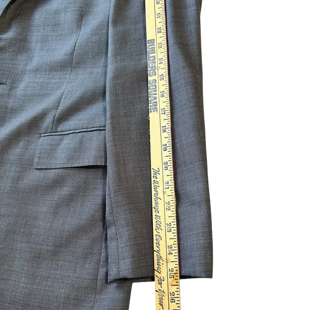 J.Crew Ludlow Blazer 41R Slim‎  Four Season Wool Gray Men's Sport Coat  2-Button